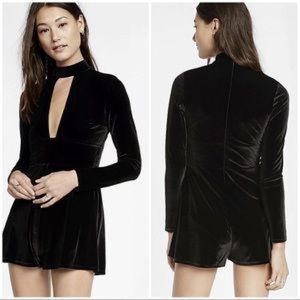 Express velvet romper